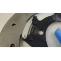 Sicom Dual Matrix Carbon Ceramic (DMC) Floating Rear Brake Rotor AND Pads for the Ducati Panigale 1299 / 1199 / V4 some Monster and Multistrada 1200 245mm X 6mm